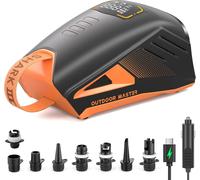 OutdoorMaster 20PSI Shark3 High Pressure SUP Air Pump for Inflatable Stand Up Paddle Boards, Boats