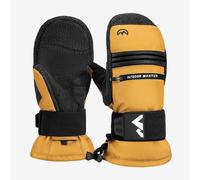 OutdoorMaster 3M & KEVLAR Waterproof Adults Ski Mittens for Men & Women Brown S
