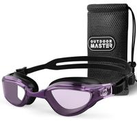 OutdoorMaster Adults Goby Swim Goggles Purple