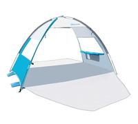 OutdoorMaster Beach Tent for 3 Person - Easy Setup and Portable Beach Shade Sun Shelter Canopy - Ocracoke Coast