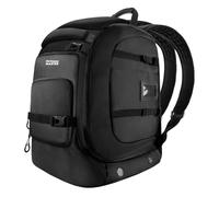 OutdoorMaster Boot Bag, 65L Waterproof Ski Snowboard Boots Air Cushion Shoulder Pad Skiing Gear Bag Travel Backpack for Ski Helmets, Goggles & Accessories Men & Women - Dark Black