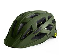 OutdoorMaster Gem Recreational MIPS Cycling Helmet - Two Removable Liners & Ventilation in Multi-Environment - Bike Helmet in Mountain, Motorway for Youth & Adult (Palm Green, Medium)