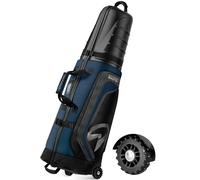 OutdoorMaster Golf Travel Bags for Airlines with Wheels and Hard Case Top