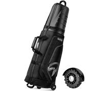 OutdoorMaster Golf Travel Bags for Airlines with Wheels and Hard Case Top