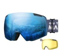 OutdoorMaster Heron Ski Goggles Magnetic 2 Lens Toric Set Anti-Fog UV400