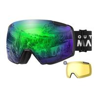 OutdoorMaster Heron Ski Goggles Magnetic 2 Lens Toric Set Anti-Fog UV400