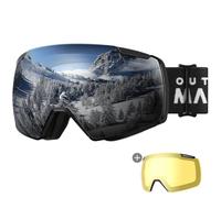 OutdoorMaster Heron Ski Goggles Magnetic 2 Lens Toric Set Anti-Fog UV400