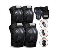OutdoorMaster Kids Elbow & Knee Pads Black S