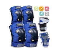 OutdoorMaster Kids Elbow & Knee Pads Blue S