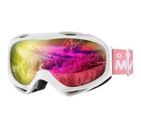 OutdoorMaster OTG Ski Goggles, Snowboard Goggles for Men, Women & Youth