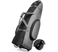 OutdoorMaster Padded Golf Travel Bag with Reinforced Wheels