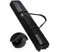 OutdoorMaster Padded Snowboard Bag - Snowboard Bags with Wheels for Air Travel 192*34*18cm Black