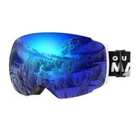 OutdoorMaster Ski Goggles PRO - Frameless, Interchangeable Lens 100% UV400 Protection Snow Goggles for Men & Women