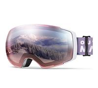 OutdoorMaster Ski Goggles PRO, OTG Snow Goggles with Interchangeable Lens | Frameless Quick-change Magnetic Ski Goggles for Men & Women with Anti-fog, OTG Fit, UV400 Protection, Protective Case