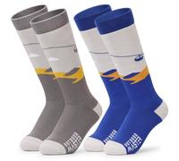 OutdoorMaster Ski Socks, Snowboarding Socks for Unisex Boys, Thermal Winter Warm, Over The Calf Non-Slip Cuff