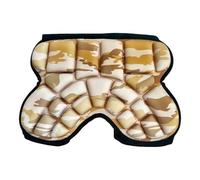 OutdoorMaster Snowboard Butt Pad, Single Board Hip Protectors, Shockproof Skate Butt SAVE Pads, Skating Butt Protection Shorts for Roller Skating/Skateboarding-Colored