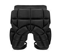 OutdoorMaster Snowboard Butt Pad, Single Board Hip Protectors, Shockproof Skate Butt SAVE Pads, Skating Butt Protection Shorts for Roller Skating/Skateboarding-Black