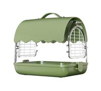 Outdoors Acrylic Bird Cages Set Luxurious Carriers House Durability For Strengthen Interaction Transparents Birdcage