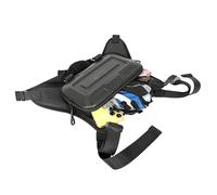 Outdoors Chest Bag, Hard Shell Men's Running Vest, 24cm/19.45in 35cm/4.96in Lightweight Running Chest Bags, Phone Holder Ergonomic Utility Pack for Outdoor Sports