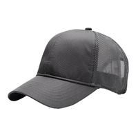 Outdoors Fishing Sun Cap Adult Sports Hat Lady Summer Mesh Baseball Caps Man Big Size Snapback Hats 55-60cm 60-65cm for baseball(Grey,55 to 60cm)