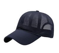 Outdoors Fishing Sun Cap Adult Sports Hat Lady Summer Mesh Baseball Caps Man Big Size Snapback Hats 55-60cm 60-65cm for baseball(Mesh blue,60 to 64cm)
