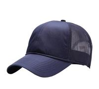 Outdoors Fishing Sun Cap Adult Sports Hat Lady Summer Mesh Baseball Caps Man Big Size Snapback Hats 55-60cm 60-65cm for baseball(Blue,55 to 60cm)