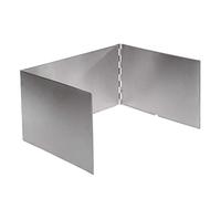 Outdoors Stove Windshield Camping Cooking Windscreen Folding Camping Cooker Stove Wind Screen