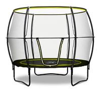 Rebo Base Jump 3 8Ft Trampoline With Halo Enclosure