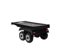OutdoorToys Licensed Actros 12V Ride On Lorry Trailer - Black