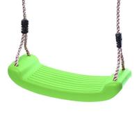 OutdoorToys Moulded Plastic Kids Replacement Childrens Single Swing Seat by - 6 Colour in Green OutdoorToys Green