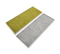 Outer Activated HEPA Carbon Air filter for Tesla Model Y Air Conditioning Intake Filter Replacement 2PCS (Carbon Filter 2PCS)