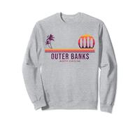 Outer Banks. Beach Retro Surfer Vintage - Surf Sweatshirt