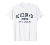 Outer Banks Est 1587 OBX North Carolina NC Vintage Retro T-Shirt