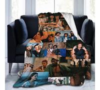 Outer Banks Fleece Throw Blanket, Ultra Soft Cozy Luxury Fuzzy Blanket for Couch Bed Sofa, Lightweight Warm Plush Blankets Bedding for All Season