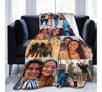 Outer Banks Fleece Throw Blanket, Ultra Soft Cozy Luxury Fuzzy Blanket for Couch Bed Sofa, Lightweight Warm Plush Blankets Bedding for All Season