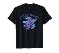 Outer Banks, NC Beach Design / Tribal Turtle Gift T-Shirt