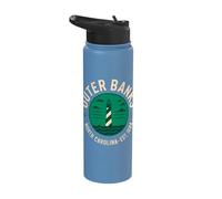 Outer Banks North Carolina Vacation Stainless Steel Insulated Water Bottle