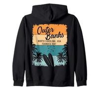 Outer Banks Shirts Men Women OBX North Carolina NC Zip Hoodie