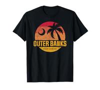Outer Banks Souvenir OBX North Carolina NC Retro Vintage T-Shirt