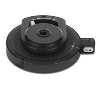 Outer Bowl Lid for Ninja CREAMi Deluxe Ice Cream Maker, Reusable Replacement Lid Accessory Compatible with NC501UK NC501 NC500 Series, BPA-Free & Dishwasher Safe (Without Blade)