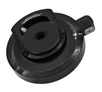 Outer Bowl Lid for Ninja CREAMi Ice Cream Maker NC300UK, Reusable Lid Replacement Compatible with Ninja NC300UKCP NC300 NC301 NC299AMZ Series, BPA-Free & Dishwasher Safe (No Paddle)