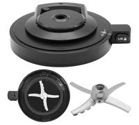 Outer Bowl Lid with Paddle Compatible with Ninja CREAMi Deluxe NC500 NC501 Series Ice Cream Makers - BPA-Free & Dishwasher Safe Reusable Accessories