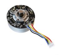 Outer Brushless Motor 24V DC High Torque BL5520 Reversible Electric Motor with Speed Control for Industrial Automation CW Rotation Compact 40W