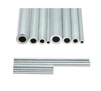 Outer Diameter 34mm 6061 Aluminum Round Tube Inner 10mm to 32mm Hard Straight Pipe Thin Thick Wall for Machinery Construction,DIY(OD34 ID10,245mm)