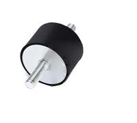 Outer Diameter 8/10/15/20/25/30mm M3 M4x10 M5x15 M6x18 M8x23 Rubber Shock Absorber Double Male Thread Crash Pad Damper(30x40mm M8x23mm 1pc)