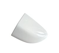 Outer Door Handle Compatible with for CC 2009-2017 for Passat 2006-2011 LHD Left Front Door Lock Cylinder Handle Cover3C0837879 3C0 837 879(Polar White)