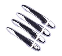 Outer Door Handle Cover Compatible With Fiat For 500X SUV 2016 2017 2018 2019 2020 2021 2022 2023 Chrome ABS Exterior Side Door Handle Cover Trim Bezel Cap
