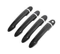 Outer Door Handle Cover Compatible with for Koleos for Samsung QM5 2006-2015 Carbon Fiber Outer Door Handle Cover Car Protective Accessories Styling Stickers Trim