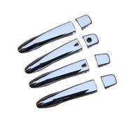 Outer Door Handle Cover Compatible With Nissan For Almera For Versa 2020 2021 2022 Chrome Door Handle Cover Pad Sticker Molding Styling Overlay Bezel Auto Parts