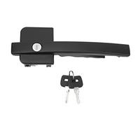Outer Door Handle Metal Alloy Exterior Door Handle Replacement for DAF XF105 2005-2013, Soft Touch Car Door Pull with ABS, Direct Fit for Left and Right Truck Doors (Right)
